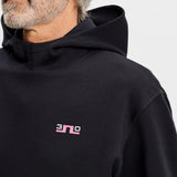 J.Lindeberg Golf Pullover - 30Y Callan Hoodie - Black SH26