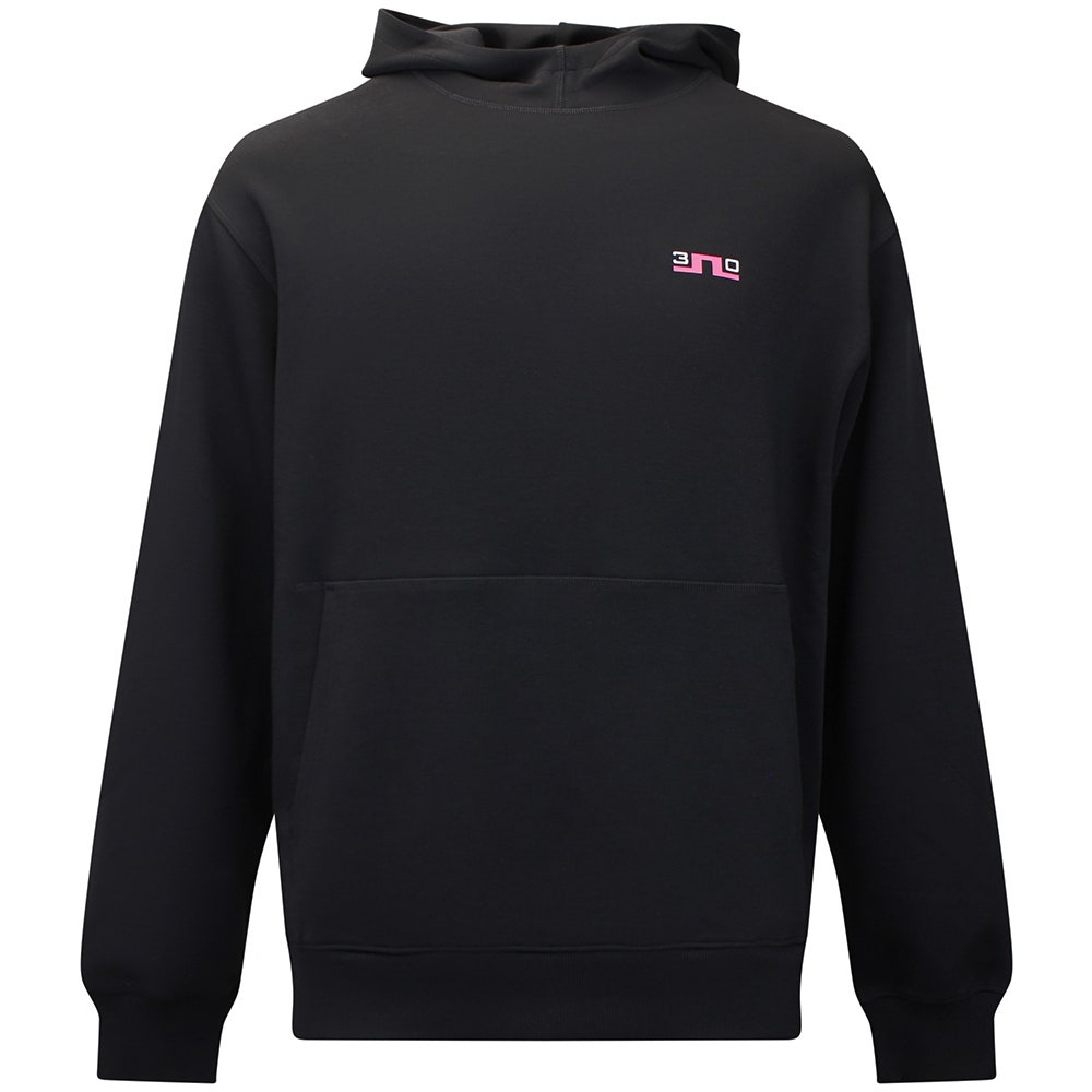 J.Lindeberg Golf Pullover - 30Y Callan Hoodie - Black SH26