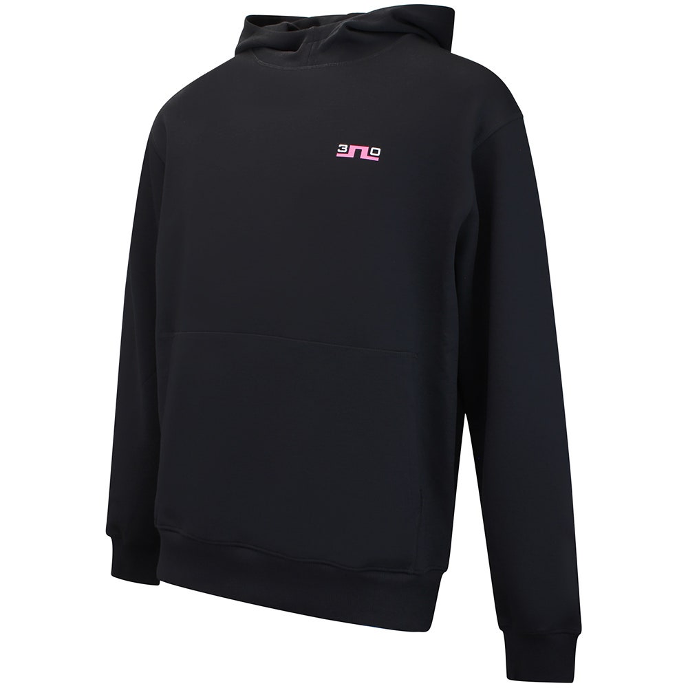 J.Lindeberg Golf Pullover - 30Y Callan Hoodie - Black SH26