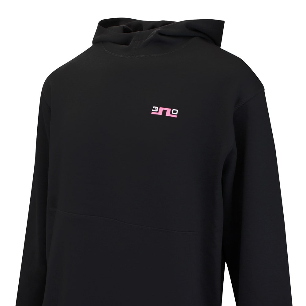 J.Lindeberg Golf Pullover - 30Y Callan Hoodie - Black SH26