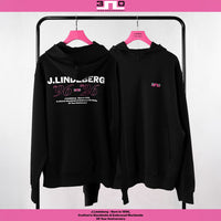 J.Lindeberg Golf Pullover - 30Y Callan Hoodie - Black SH26