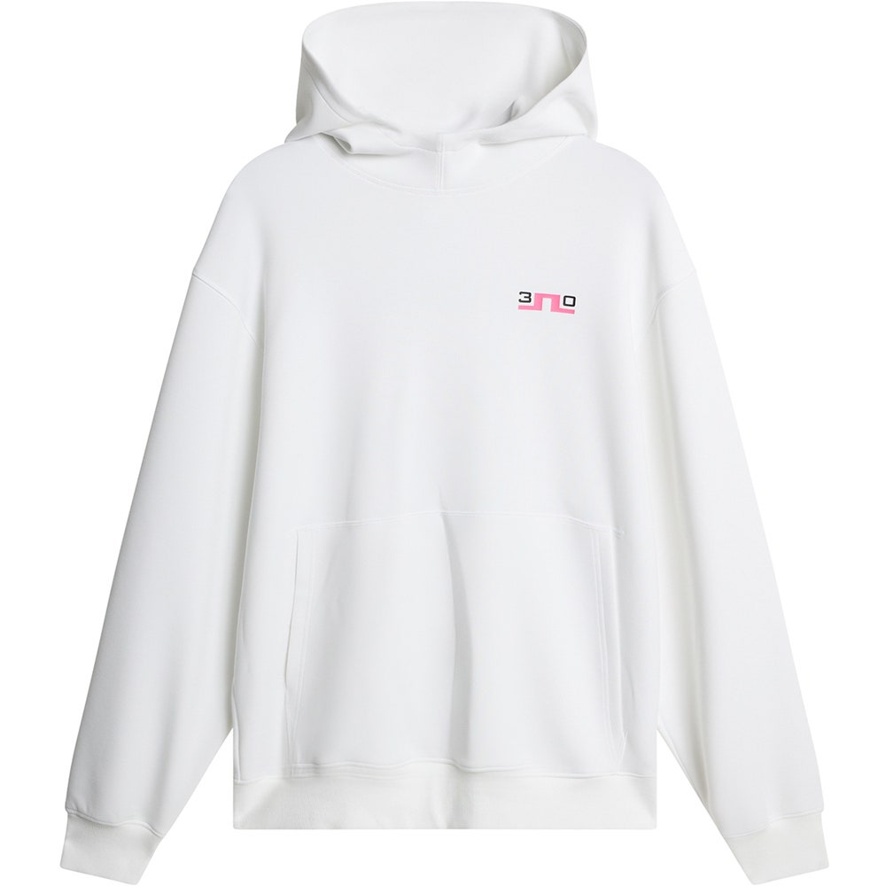 J.Lindeberg Golf Pullover - 30Y Callan Hoodie - White SH26