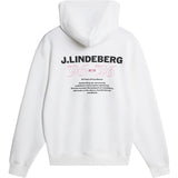J.Lindeberg Golf Pullover - 30Y Callan Hoodie - White SH26