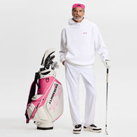 J.Lindeberg Golf Pullover - 30Y Callan Hoodie - White SH26
