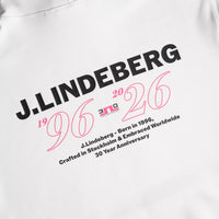 J.Lindeberg Golf Pullover - 30Y Callan Hoodie - White SH26