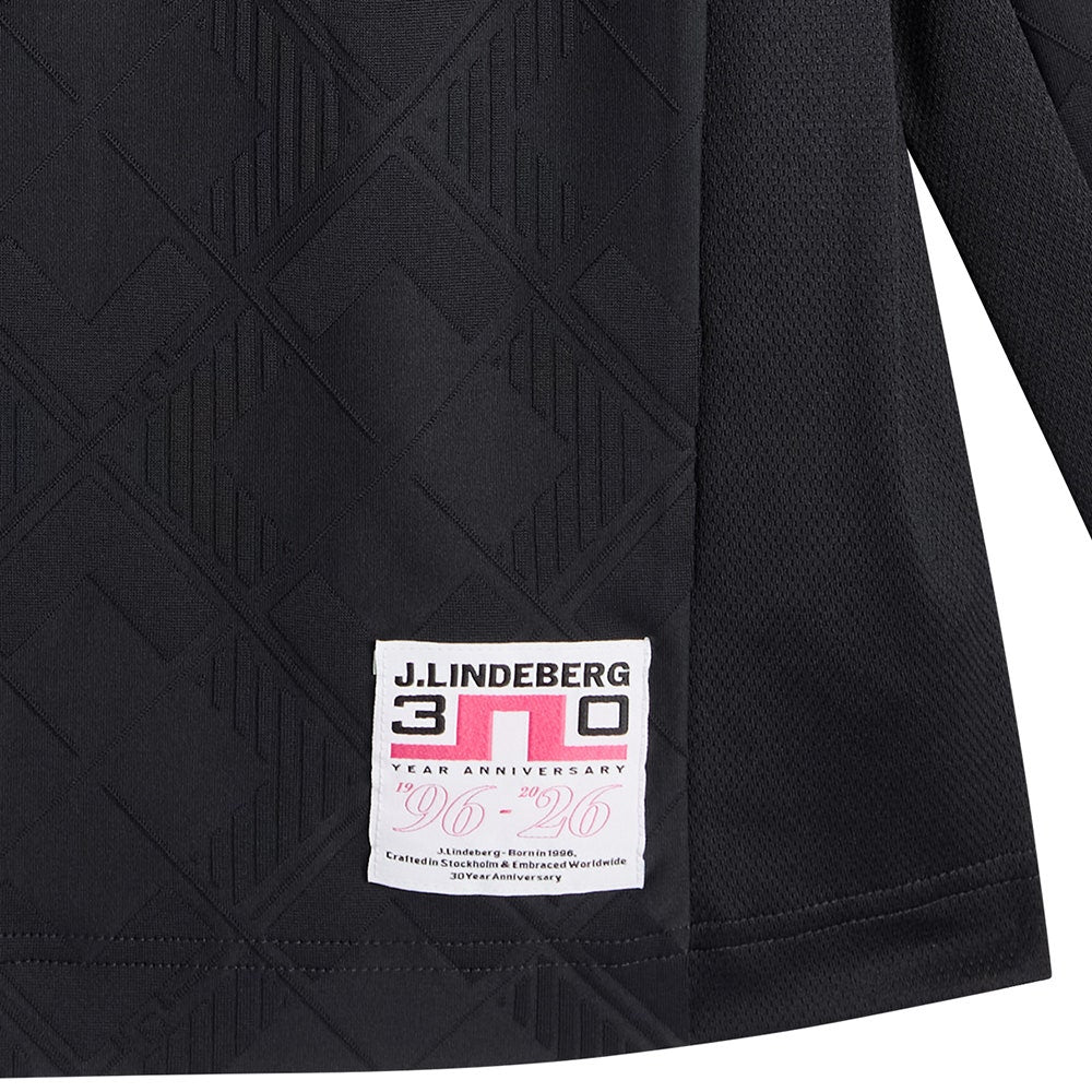 J.Lindeberg Golf Pullover - 30Y Matthew QZ - Black SH26