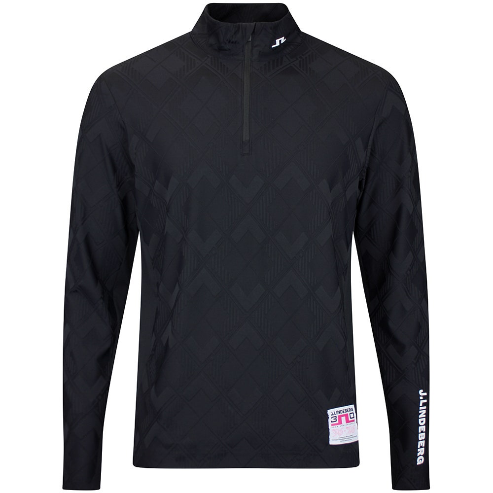 J.Lindeberg Golf Pullover - 30Y Matthew QZ - Black SH26