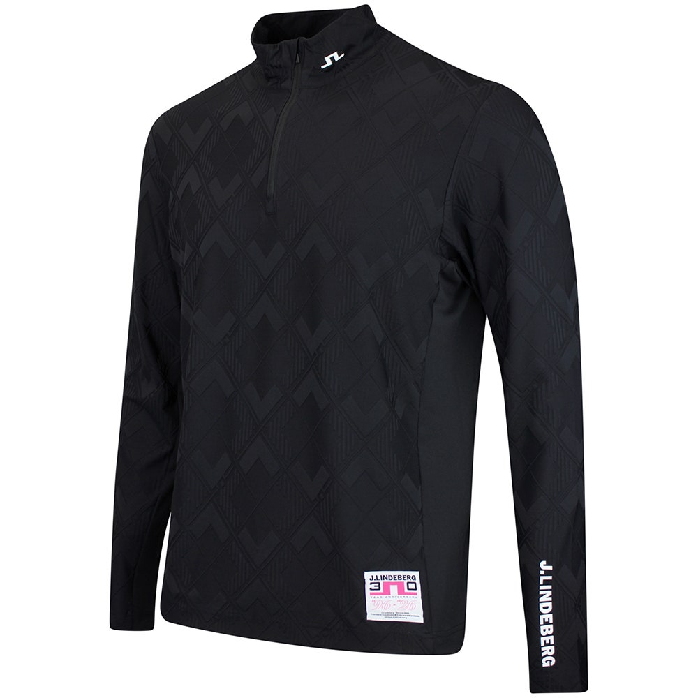 J.Lindeberg Golf Pullover - 30Y Matthew QZ - Black SH26