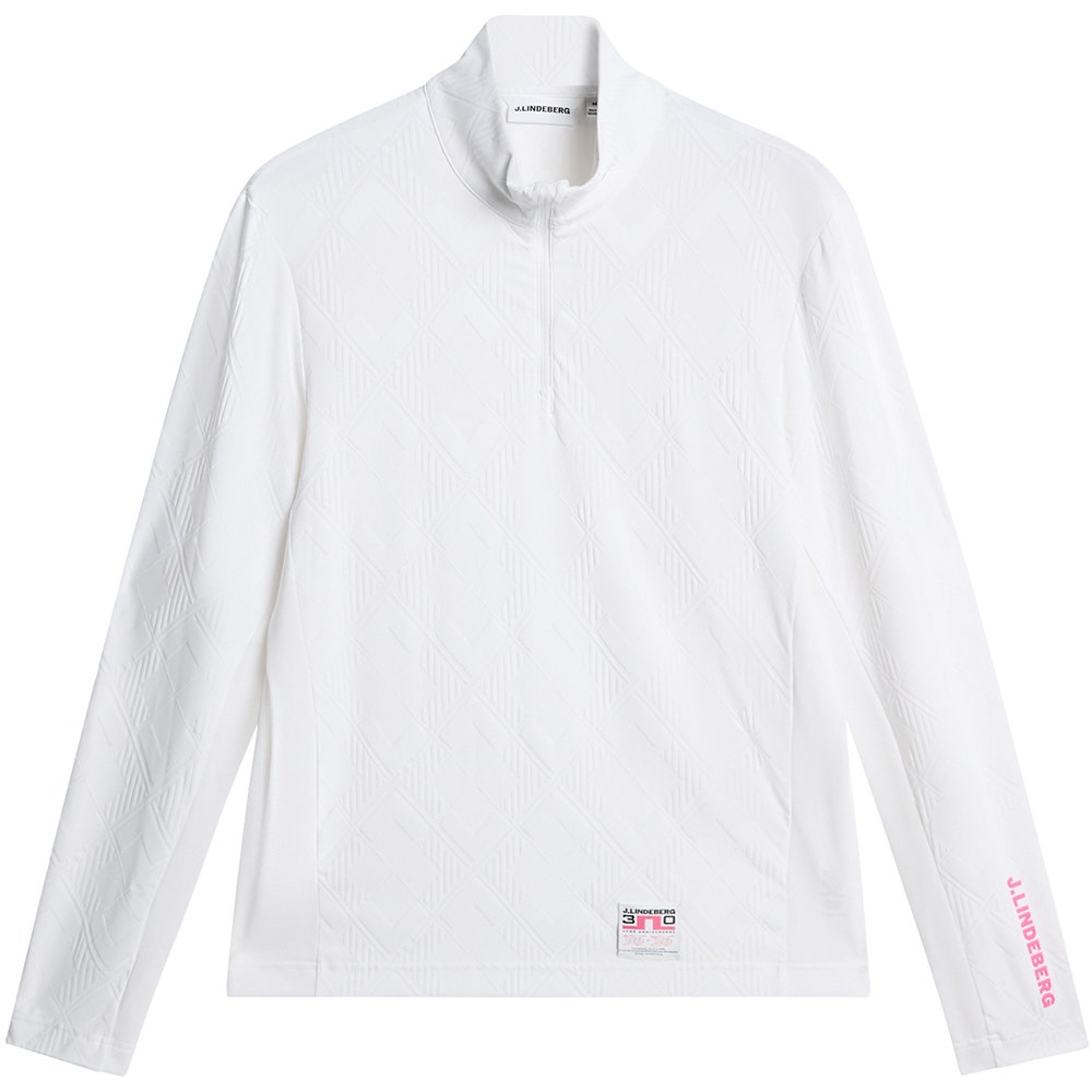 J.Lindeberg Golf Pullover - 30Y Matthew QZ - White SH26