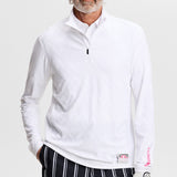 J.Lindeberg Golf Pullover - 30Y Matthew QZ - White SH26