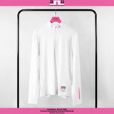 J.Lindeberg Golf Pullover - 30Y Matthew QZ - White SH26