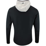 J.Lindeberg Golf Pullover - Adam QZ Hoodie - Black AW25