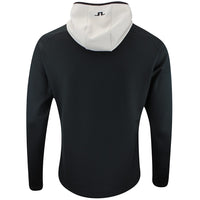 J.Lindeberg Golf Pullover - Adam QZ Hoodie - Black AW25