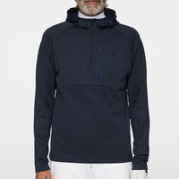 J.Lindeberg Golf Pullover - Adam QZ Hoodie - JL Navy AW25