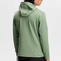 J.Lindeberg Golf Pullover - Aerial QZ Hoodie - Hedge Green SS26