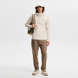 J.Lindeberg Golf Pullover - Aerial QZ Hoodie - Moonbeam SS26
