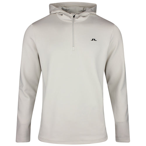 J.Lindeberg Golf Pullover - Aerial QZ Hoodie - Moonbeam SS26