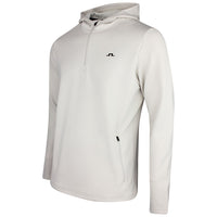 J.Lindeberg Golf Pullover - Aerial QZ Hoodie - Moonbeam SS26