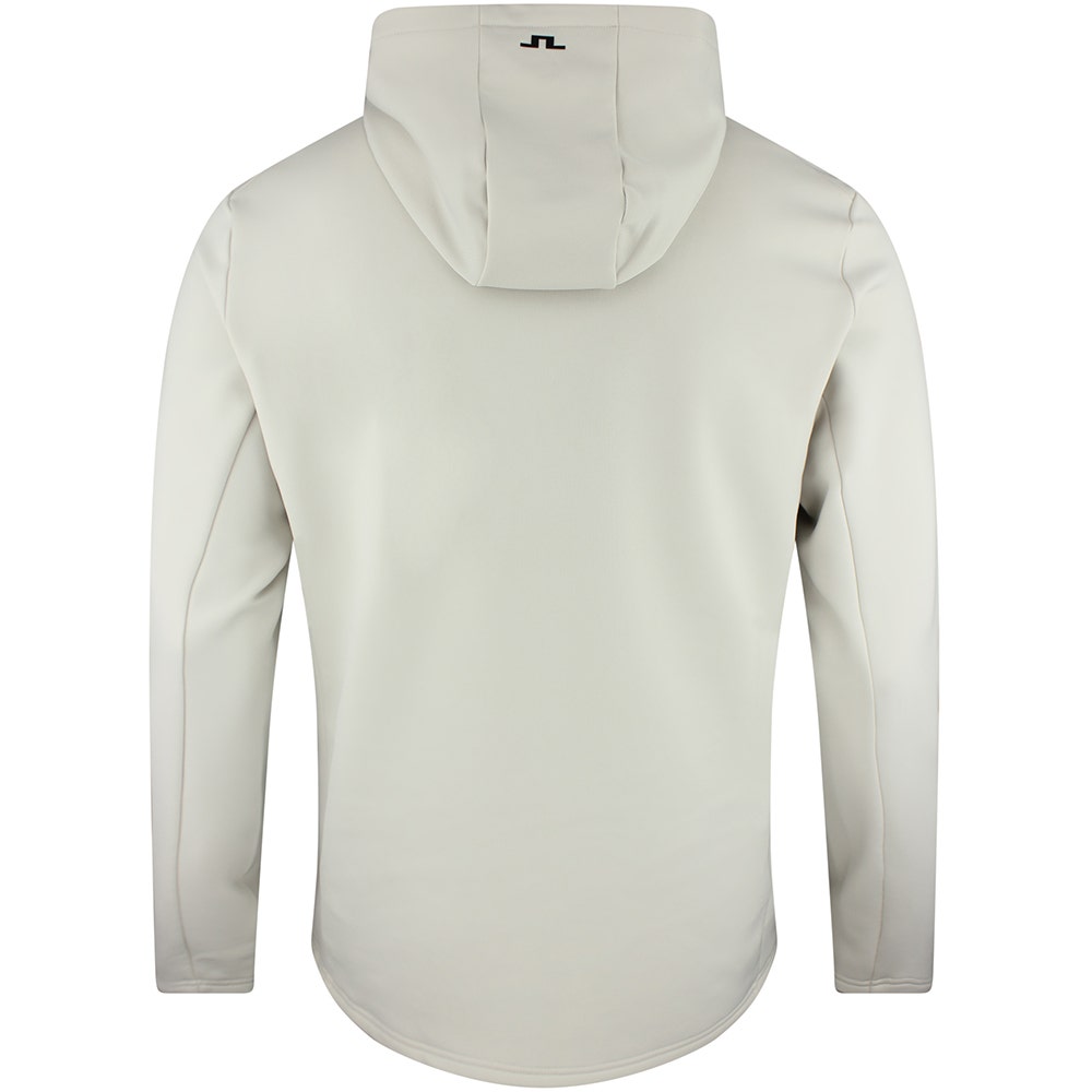 J.Lindeberg Golf Pullover - Aerial QZ Hoodie - Moonbeam SS26