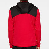 J.Lindeberg Golf Pullover - Banks QZ Hoodie - Barbados Cherry PS26