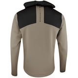 J.Lindeberg Golf Pullover - Banks QZ Hoodie - Brindle PS26
