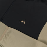 J.Lindeberg Golf Pullover - Banks QZ Hoodie - Brindle PS26