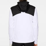 J.Lindeberg Golf Pullover - Banks QZ Hoodie - White PS26