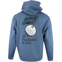 J.Lindeberg Golf Pullover - Billy Hoodie DPWT - Vintage Indigo AW25