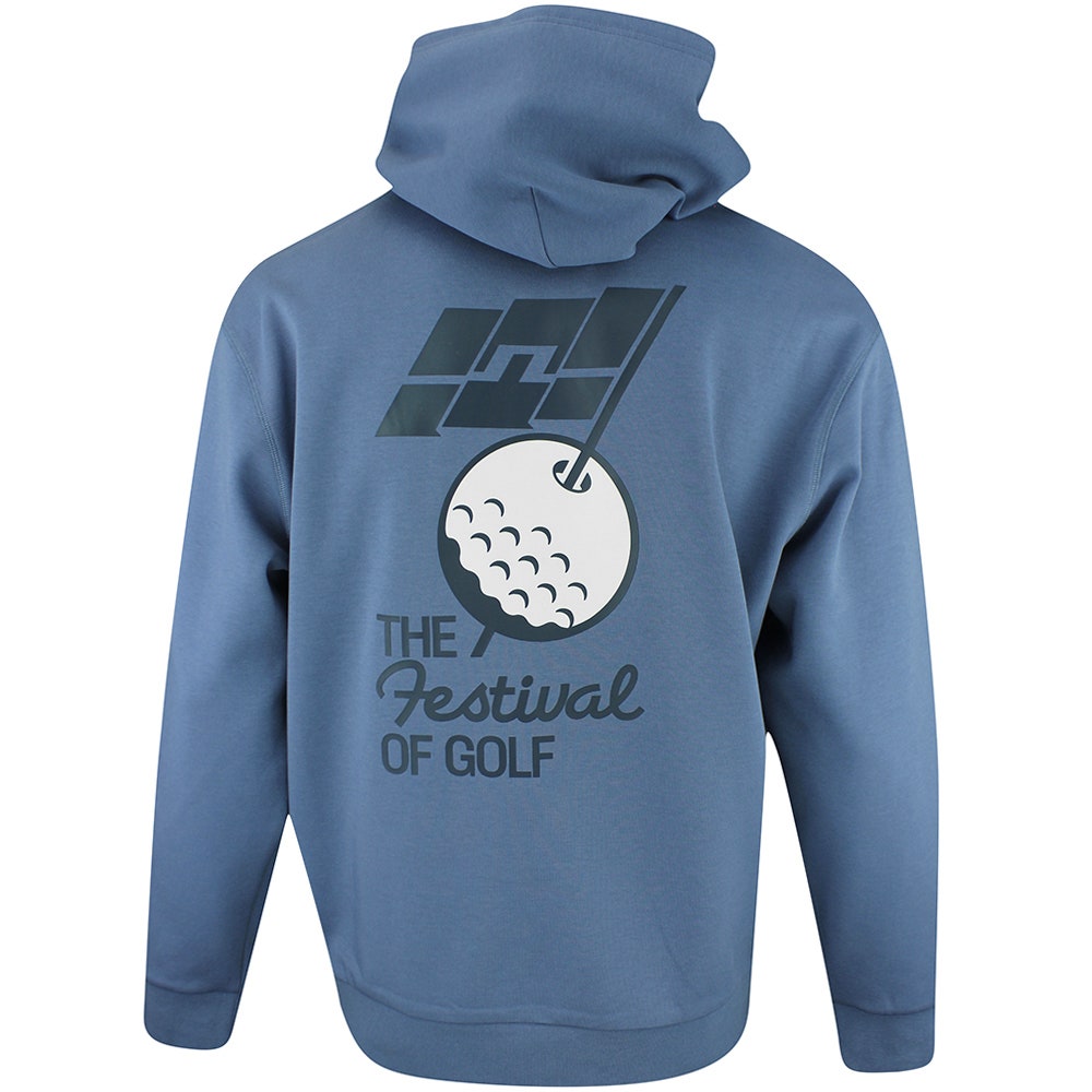 J.Lindeberg Golf Pullover - Billy Hoodie DPWT - Vintage Indigo AW25