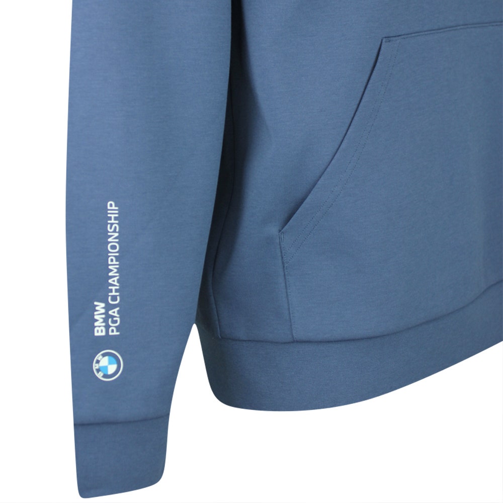 J.Lindeberg Golf Pullover - Billy Hoodie DPWT - Vintage Indigo AW25