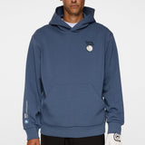 J.Lindeberg Golf Pullover - Billy Hoodie DPWT - Vintage Indigo AW25