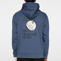 J.Lindeberg Golf Pullover - Billy Hoodie DPWT - Vintage Indigo AW25