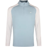J.Lindeberg Golf Pullover - Blake QZ - Forget-Me-Not SS26