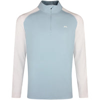 J.Lindeberg Golf Pullover - Blake QZ - Forget-Me-Not SS26