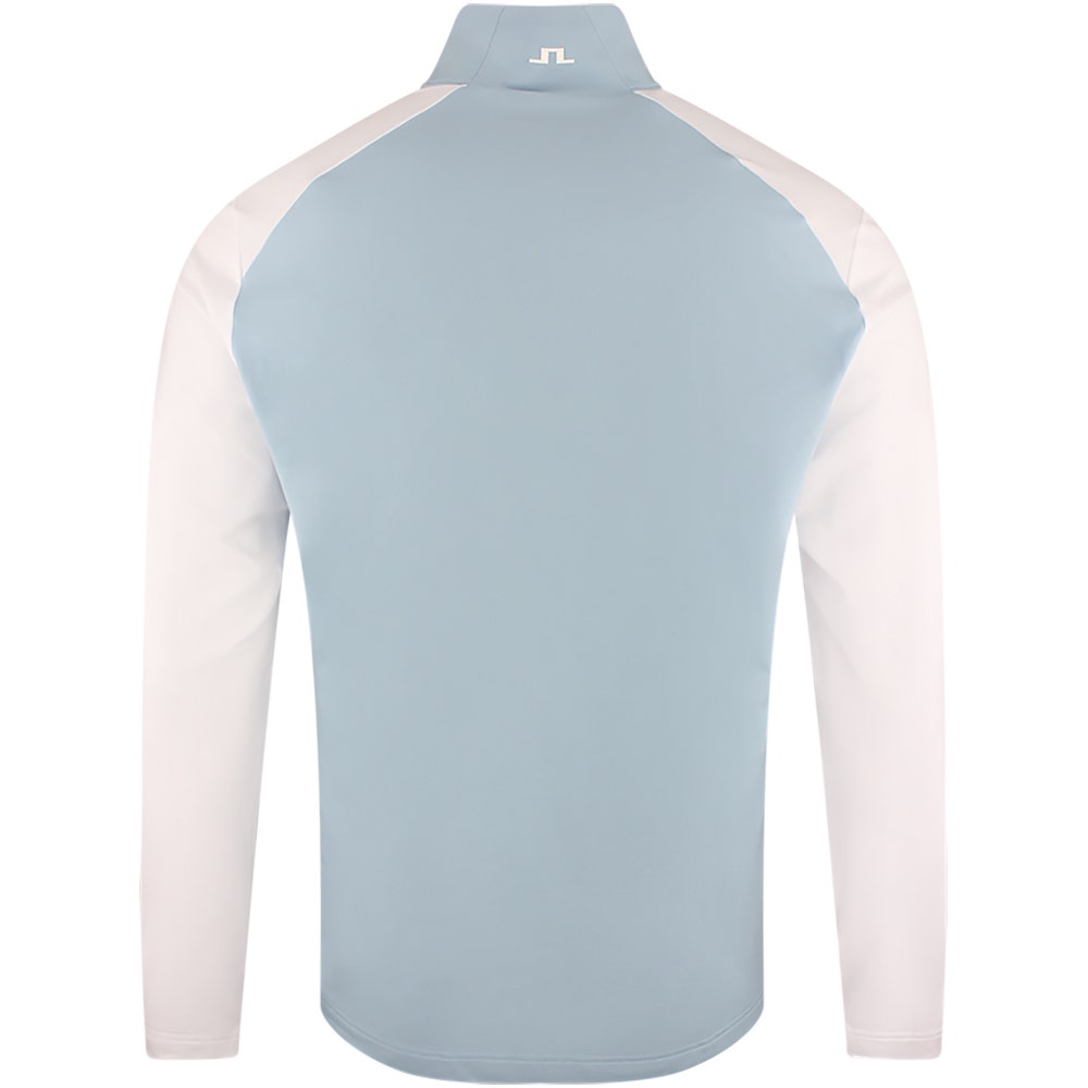 J.Lindeberg Golf Pullover - Blake QZ - Forget-Me-Not SS26