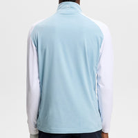 J.Lindeberg Golf Pullover - Blake QZ - Forget-Me-Not SS26