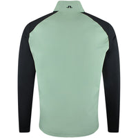 J.Lindeberg Golf Pullover - Blake QZ - Hedge Green SS26