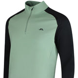 J.Lindeberg Golf Pullover - Blake QZ - Hedge Green SS26