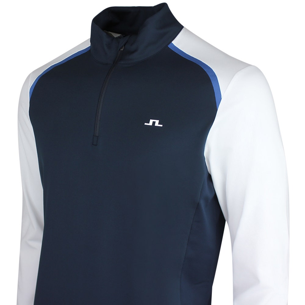 J.Lindeberg Golf Pullover - Blake QZ - JL Navy SS26
