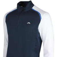 J.Lindeberg Golf Pullover - Blake QZ - JL Navy SS26