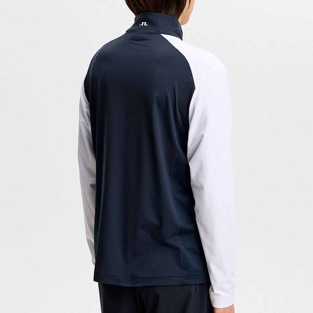 J.Lindeberg Golf Pullover - Blake QZ - JL Navy SS26