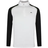 J.Lindeberg Golf Pullover - Blake QZ - White SS26