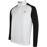 J.Lindeberg Golf Pullover - Blake QZ - White SS26