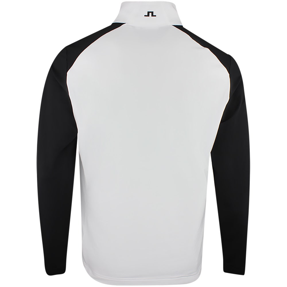 J.Lindeberg Golf Pullover - Blake QZ - White SS26
