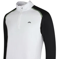 J.Lindeberg Golf Pullover - Blake QZ - White SS26