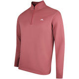 J.Lindeberg Golf Pullover - Clide QZ - Apple Butter SS26