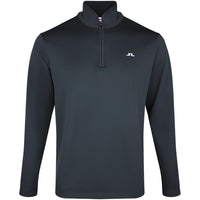 J.Lindeberg Golf Pullover - Clide QZ - Black SS26