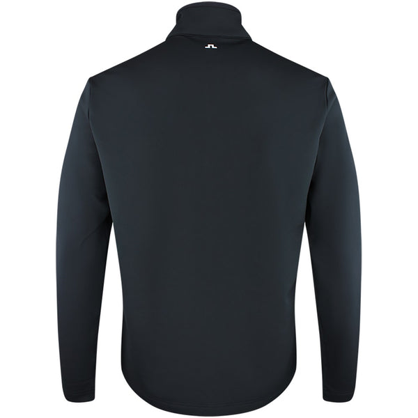 J.Lindeberg Golf Pullover - Clide QZ - Black SS26