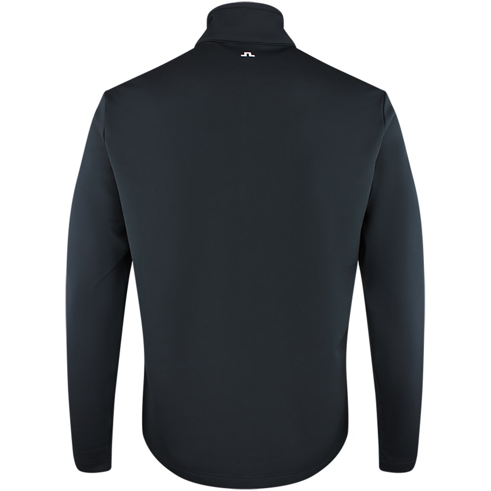J.Lindeberg Golf Pullover - Clide QZ - Black SS26