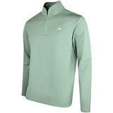 J.Lindeberg Golf Pullover - Clide QZ - Hedge Green SS26